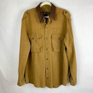 Vtg Canvas Cotton Men's Jacket Barn Chore Coat Large Hunting Kakadu Traders